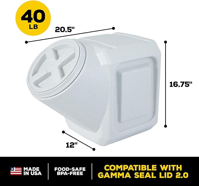 Contenedor Hermético para Alimento de Mascotas (40 Libras Capacidad) - Vittles Vault Contenedor Hermético para Alimento de Mascotas (40 Libras Capacidad) - Vittles Vault